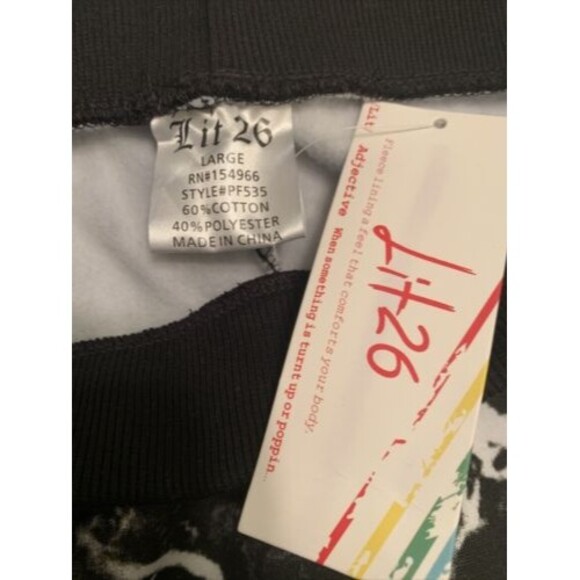 LIT 26 Women's Printed Athletic Jogger Track Pants Choose Your Size & Color - Picture 8 of 12